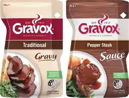 IGA Gravox Gravy or Sauce 165g Selected Varieties offer