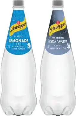 IGA Schweppes Mixers or Soft Drink 1.1 Litre Selected Varieties offer