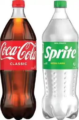 IGA Coca‑Cola, Sprite or Fanta 1.25 Litre Selected Varieties offer