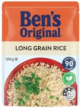IGA Ben’s Original Plain Rice Selected Varieties offer