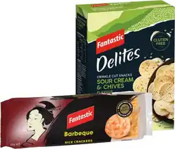 IGA Fantastic Rice Crackers or Delites 100g Selected Varieties offer