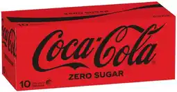 IGA Coca‑Cola, Sprite or Mount Franklin Lightly Sparkling Water 10x375mL Selected Varieties offer