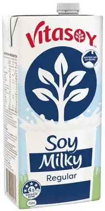 IGA Vitasoy Soy Milky, Oat or Almond Long Life Milk 1 Litre Selected Varieties offer