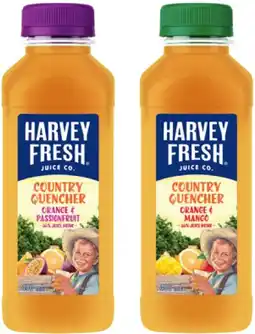 IGA Harvey Fresh Country Orange Juice Selected Varieties offer