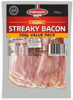 IGA D’Orsogna Premium Streaky Bacon offer