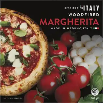 IGA Destination Italy Woodfired Pizza 380‑411g Selected Varieties offer