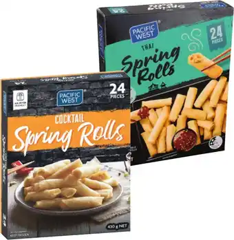 IGA Pacific West Spring Rolls Selected Varieties offer