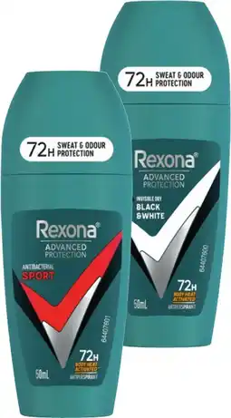 IGA Rexona Advanced Protection Antiperspirant Roll‑On Selected Varieties offer
