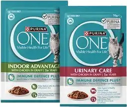 IGA Purina One Wet Cat Food Selected Varieties offer