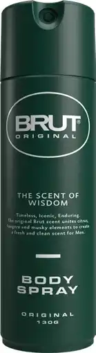 IGA Brut Original 24 Hr Anti‑perspirant or Body Spray 130g offer