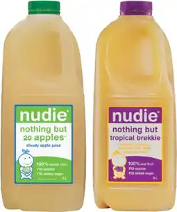 IGA Nudie Juice Selected Varieties offer