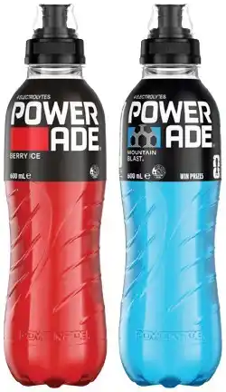 IGA Powerade or Powerade Active Water 600mL Selected Varieties offer