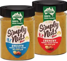IGA Bega Simply Nuts Peanut Butter Selected Varieties offer