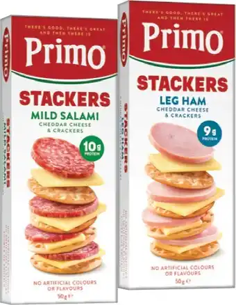 IGA Primo Stackers 45‑57g Selected Varieties offer