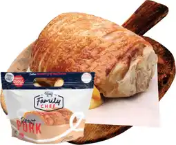 IGA Pork Leg Roast with Crackle Hot & Ready to Eat offer