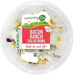 IGA Community Co Bacon Ranch Salad Bowl offer