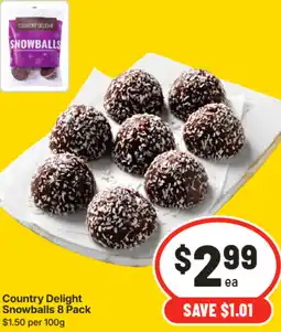IGA Country Delight Snowballs offer