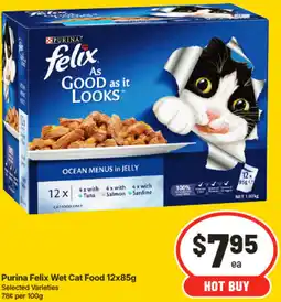 IGA Purina Felix Wet Cat Food offer
