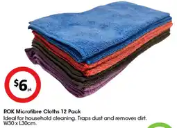 Coles ROK Microfibre Cloths offer