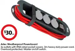Coles Arlec Weatherproof Powerboard offer