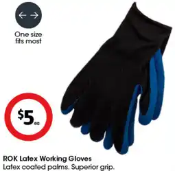 Coles ROK Latex Working Gloves offer