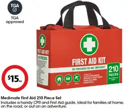 Coles Medimate First Aid 210 offer
