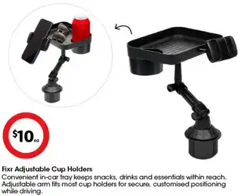 Fixr Adjustable Cup Holders