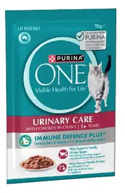 IGA Purina One Wet Cat Food Selected Varieties offer