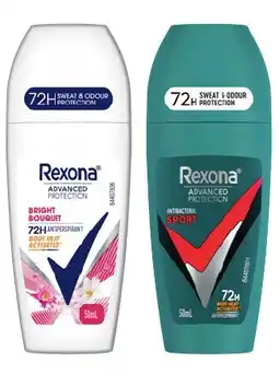 IGA Rexona Advanced Protection Antiperspirant Roll‑On Selected Varieties offer