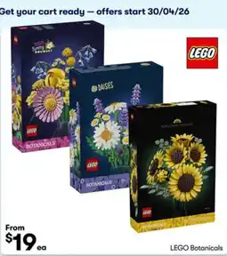 BIG W Lego botanicals offer