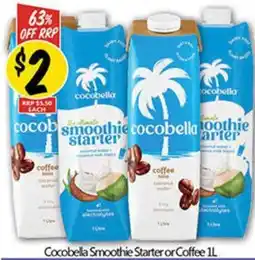 NQR Cocobella Smoothie Starter or Coffee offer