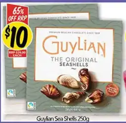 NQR Guylian Sea Shells offer