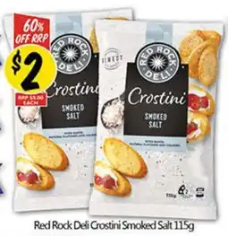 NQR Red Rock Deli Crostini Smoked Salt offer
