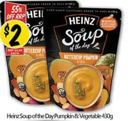 NQR Heinz Soup of the Day Pumpkin & Vegetable offer