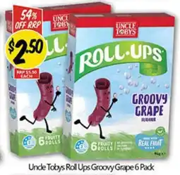 NQR Unde Tobys Roll Ups Groovy Grape offer