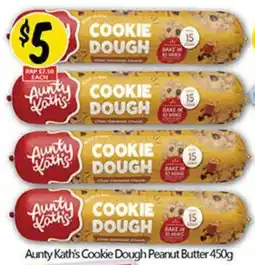 NQR Aunty Kath's Cookie Dough Peanut Butter offer