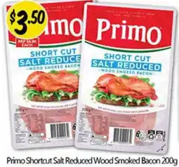 NQR Primo Shortcut Salt Reduced Wood Smoked Bacon offer