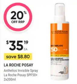 healthylife Anthelios Invisible Spray La Roche Posay SPF50+ offer