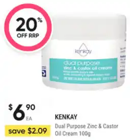 healthylife Dual Purpose Zinc & Castor Oil Cream offer