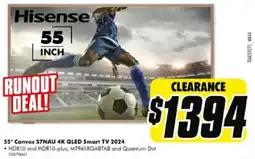 The Good Guys 55" Canvas S7NAU 4K QLED Smart TV 2024 offer