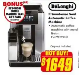 The Good Guys Primadonna Soul Automatic Coffee Machine offer