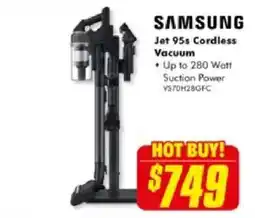 The Good Guys Jet 95s Cordless Vacuum offer