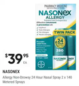 healthylife Nasonex Allergy Non-Drowsy 24 Hour Nasal Spray offer