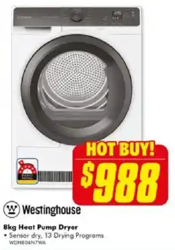 The Good Guys 8kg Heat Pump Dryer offer