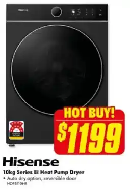 The Good Guys 10kg Series 8i Heat Pump Dryer offer