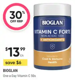 healthylife BIOGLAN One-a-Day Vitamin C 50s offer