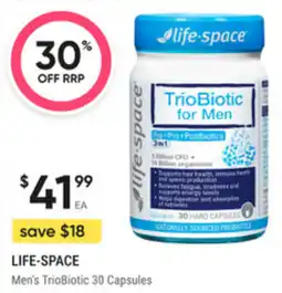 healthylife Life-space Men's Triobiotic offer