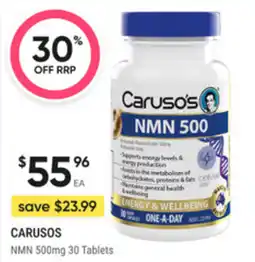 healthylife Carusos NMN offer