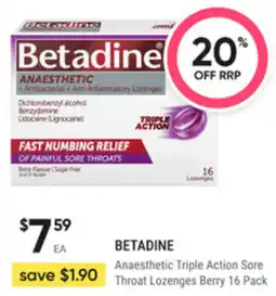healthylife Betadine offer