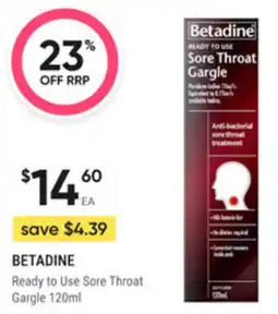 healthylife Betadine offer